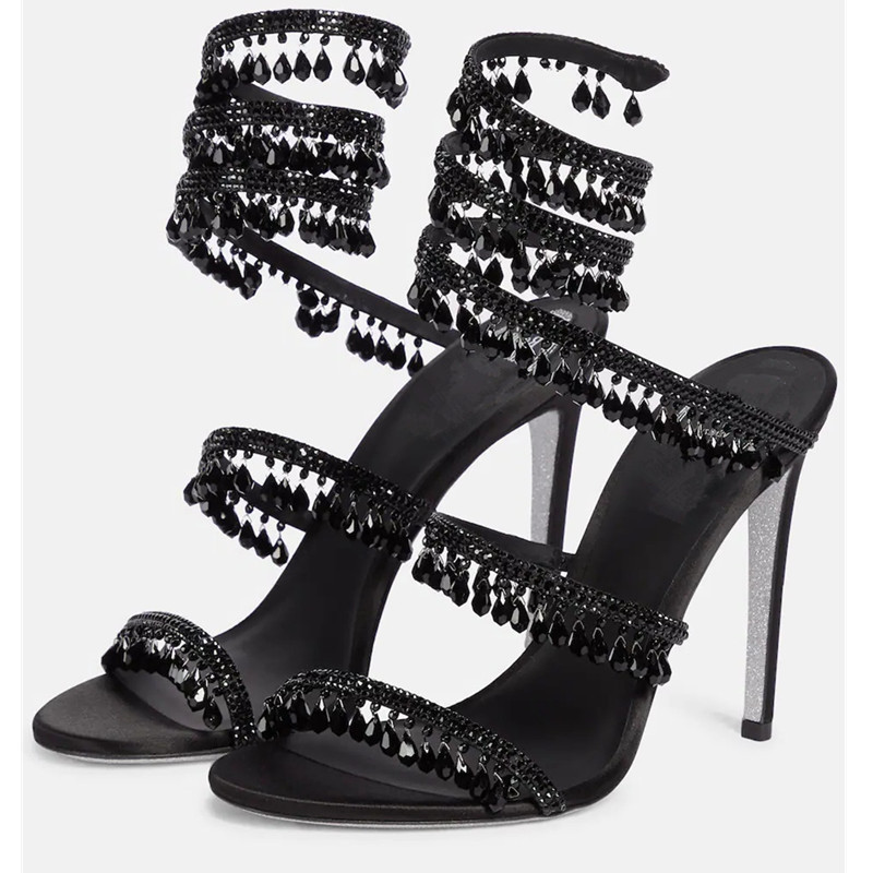 Sexy Green Crystal Fringe Stil – Casual Sandal Leather Bewertung und Preis
