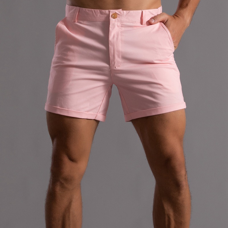 Men Slim Fit Chino Shorts Roll – Shorts Chino Slim Bewertung und Preis