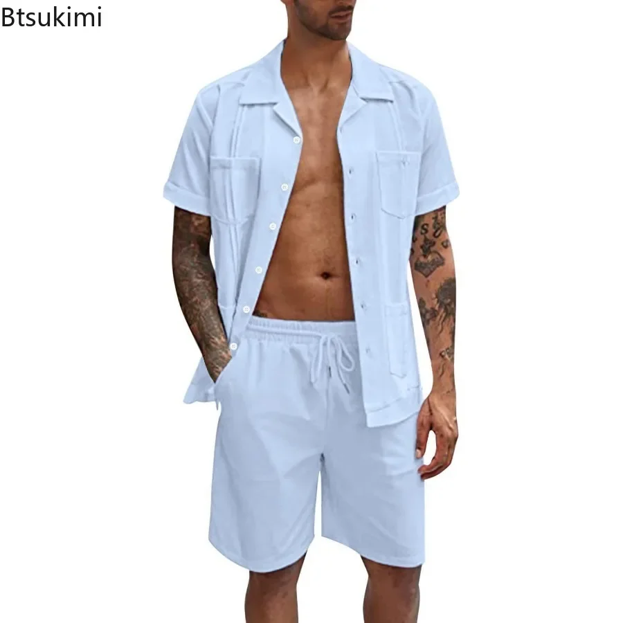 New Men's Summer Casual Sport  – Short Linen Drawstring Bewertung und Preis