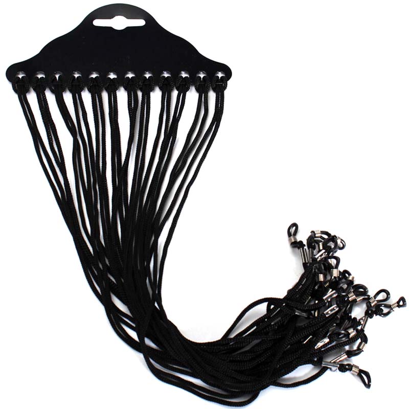 12pcs/set Black Nylon Cord Eye – Sunglass Retainer Cord Bewertung und Preis