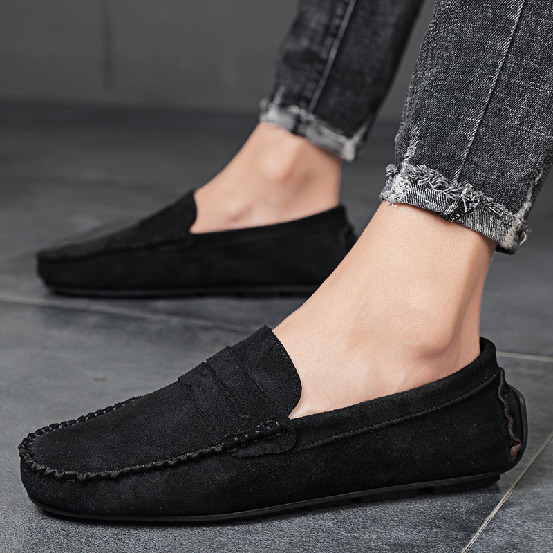Trend Suede Men Casual Shoes B – Espadrille Slip On Bewertung und Preis