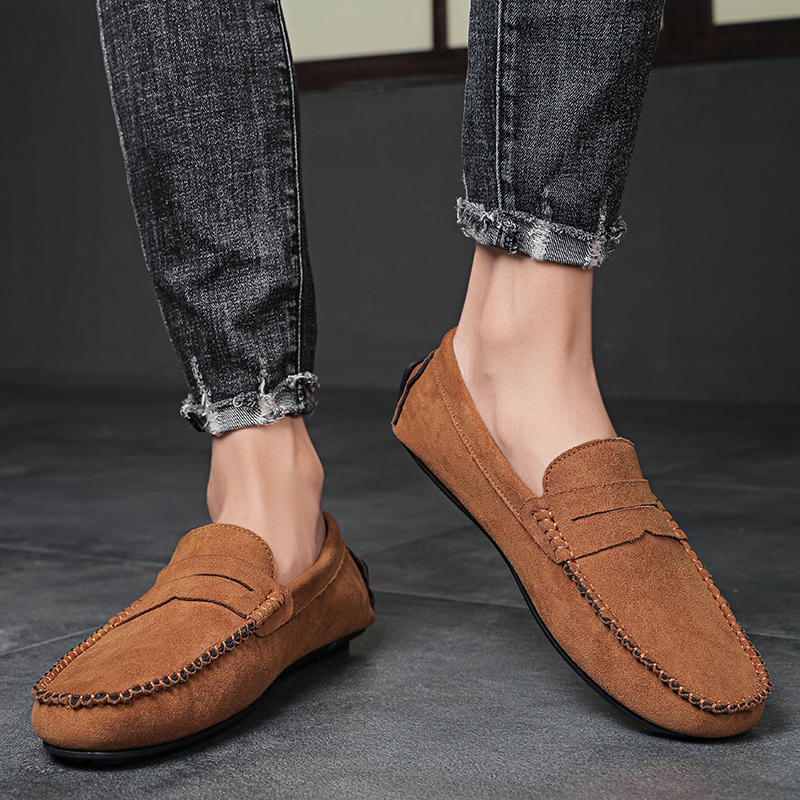 Trend Suede Men Casual Shoes B – Espadrille Slip On Bewertung und Preis