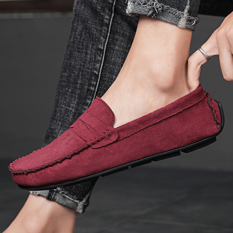 Trend Suede Men Casual Shoes B – Espadrille Slip On Bewertung und Preis