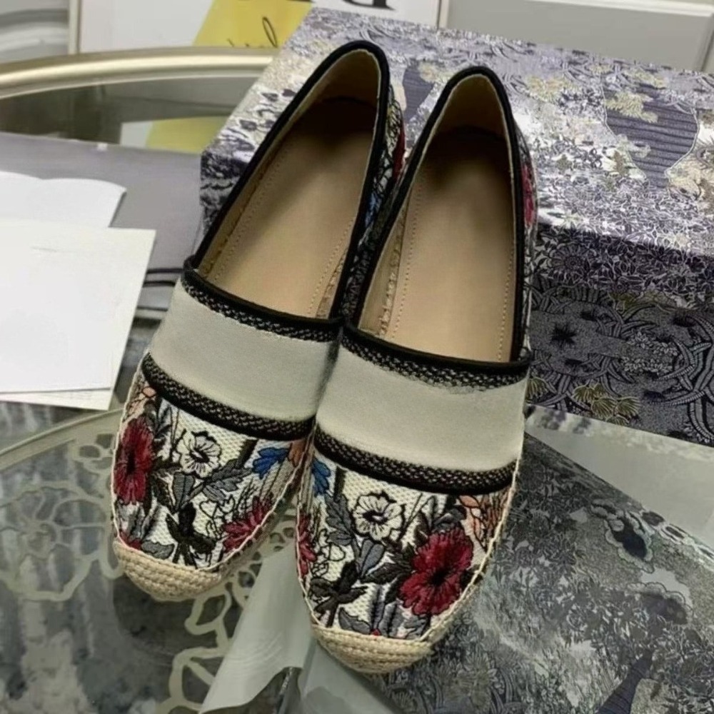 Spring Summer New Women's Embr – Espadrille Slip On Bewertung und Preis