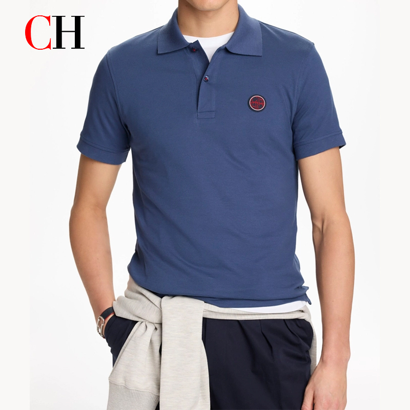 CH Red Accent Circular Rubber  – Polo Shirt Pique Bewertung und Preis
