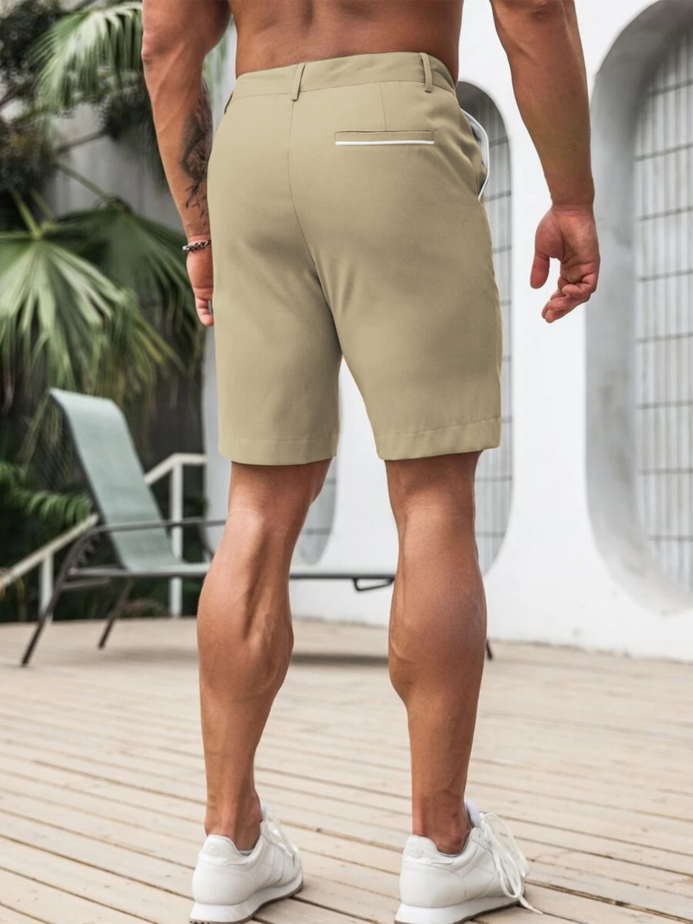 Men Fashion Slim Fit Chino Sho – Shorts Chino Slim Bewertung und Preis