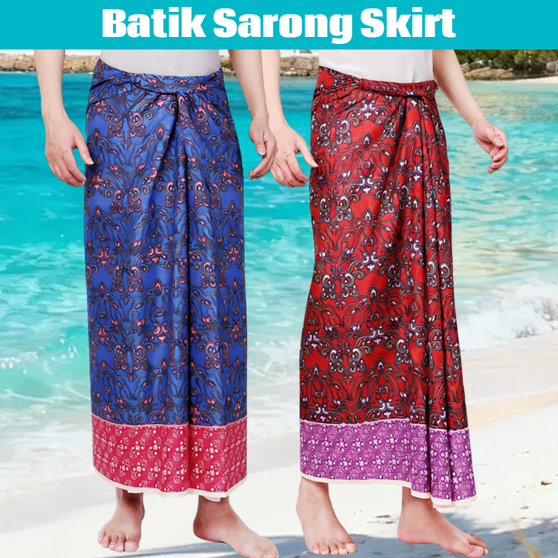 Batik Print Beach Sarong Wrap  – Sarong Men Wrap Bewertung und Preis