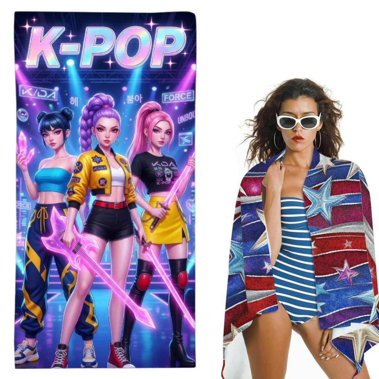 K-Pop Idol Print Large Size Be – Beach Towel Large Bewertung und Preis
