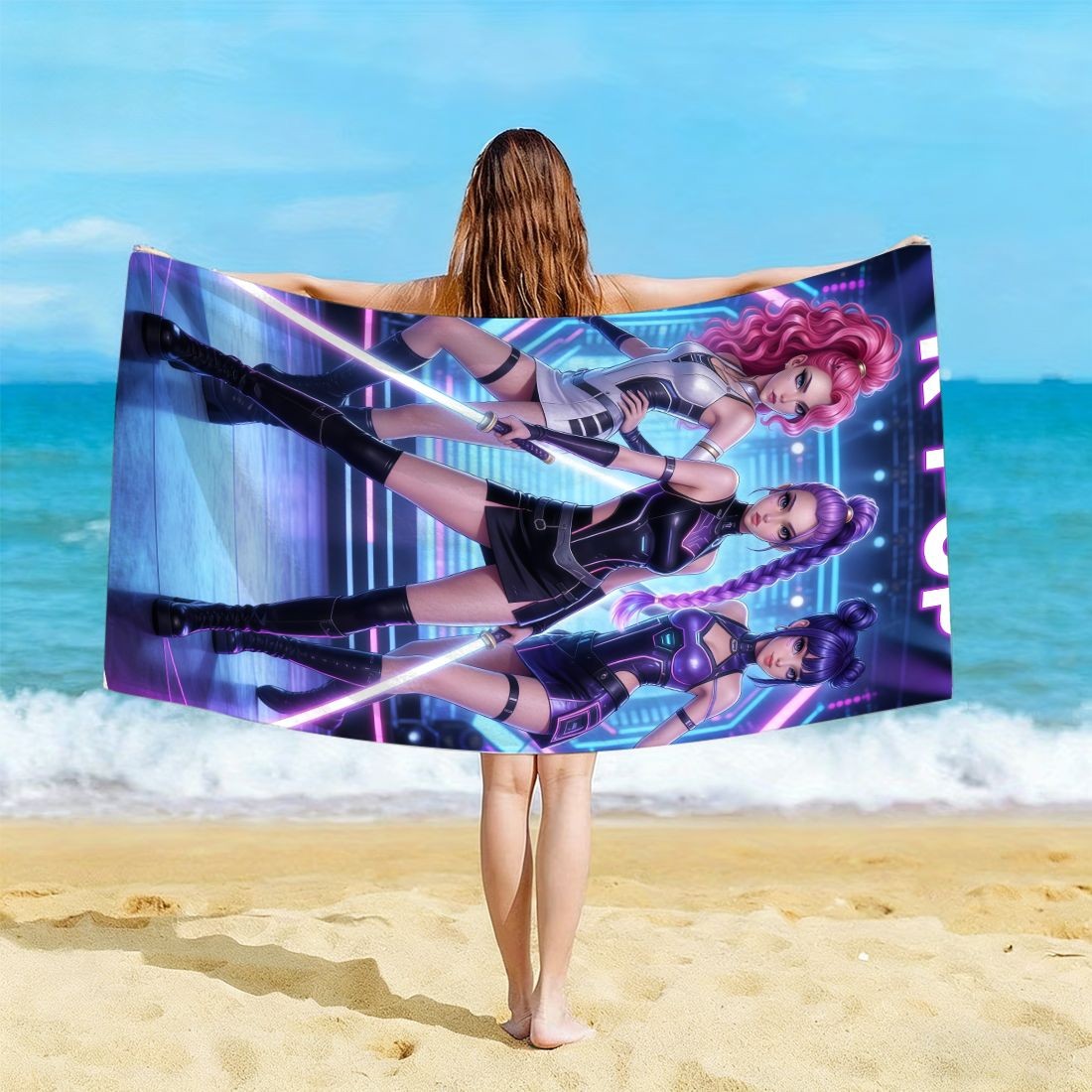 K-Pop Idol Print Large Size Be – Beach Towel Large Bewertung und Preis