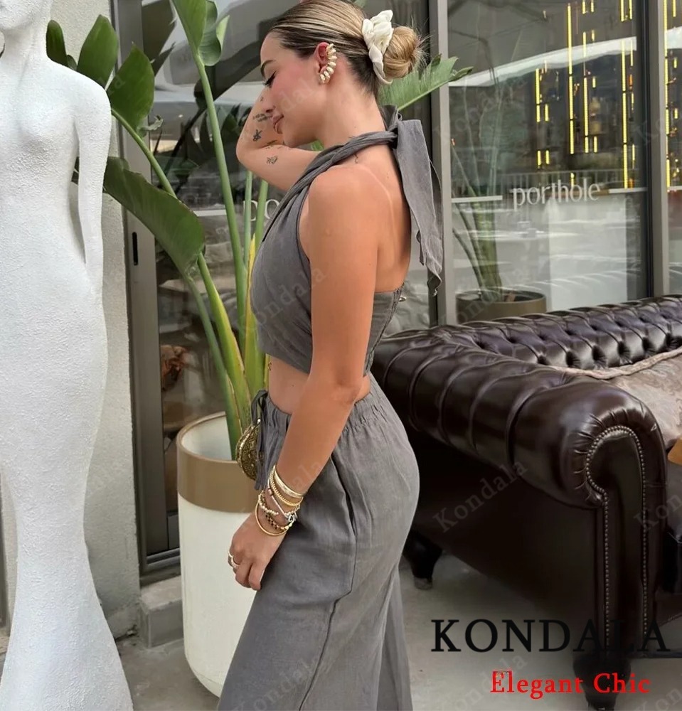 KONDALA Sexy Casual Crossover  – Short Linen Drawstring Bewertung und Preis