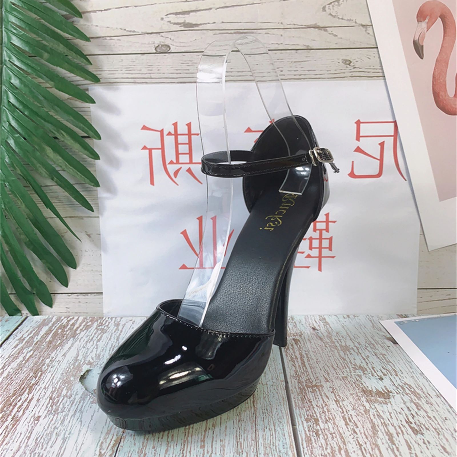 Women's Sexy 13cm High Heels P – Casual Sandal Leather Bewertung und Preis