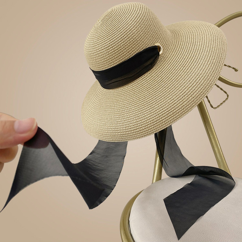 French Summer Elegant Long Rib – Bucket Hat Straw Bewertung und Preis