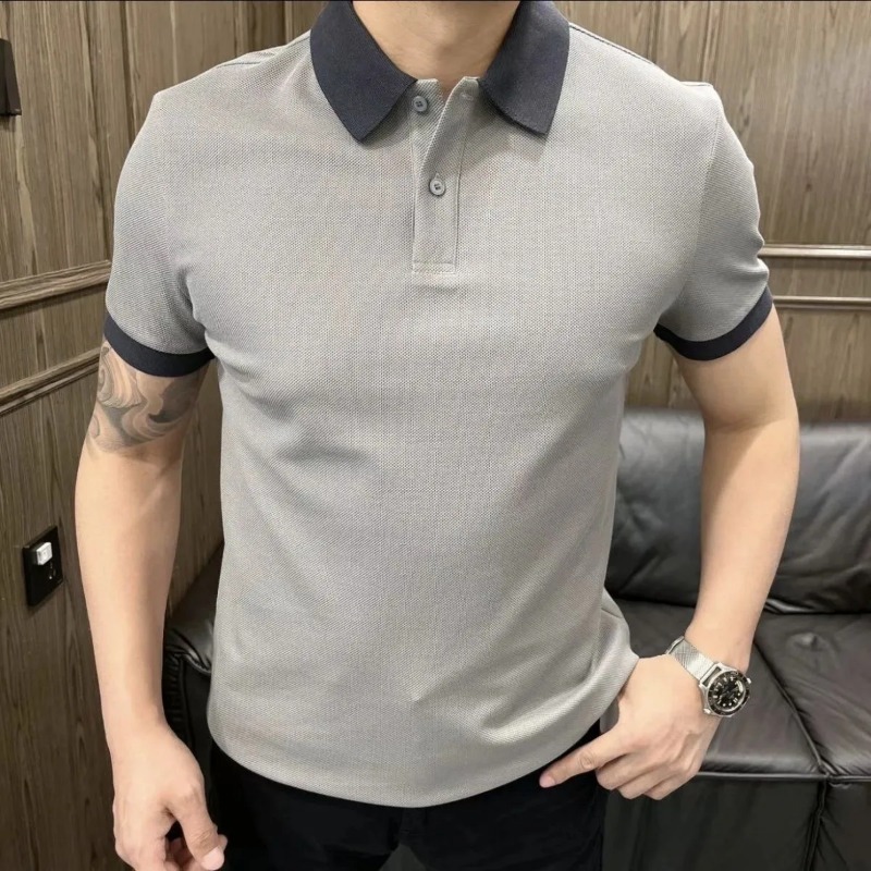 Men's Plus Size Pique Polo Shi – Polo Shirt Pique Bewertung und Preis