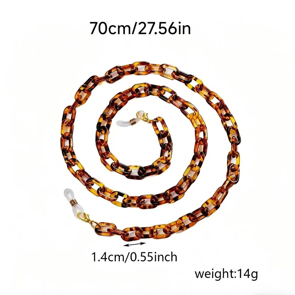 KLASSNUM Multicolor Brown Acry – Sunglass Retainer Cord Bewertung und Preis