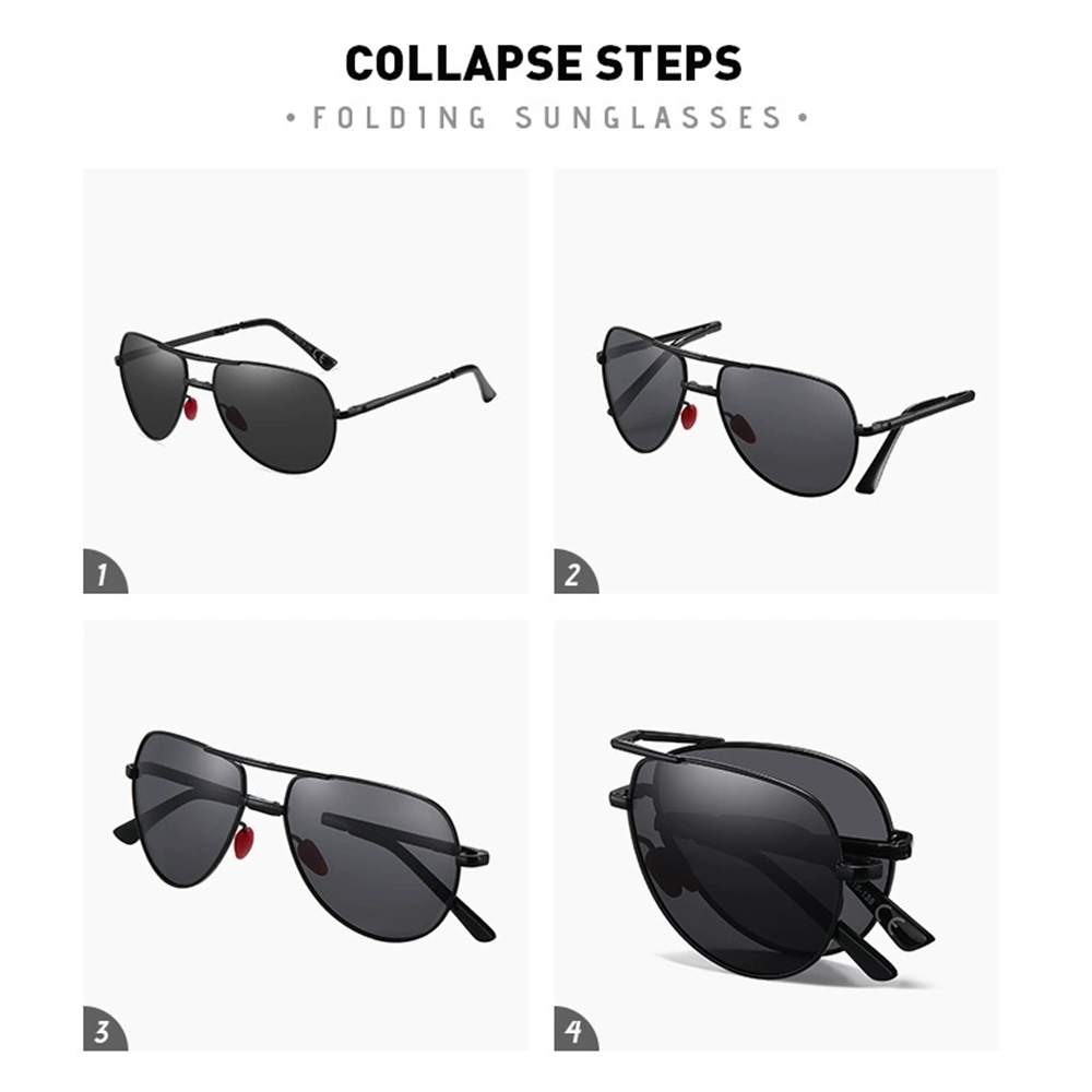 VIVIBEE Metal Pilot Black Fold – Sunglasses Aviator Polarized Bewertung und Preis