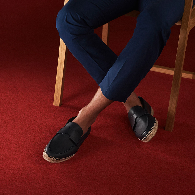 Piegitar Black Genuine Leather – Espadrille Slip On Bewertung und Preis