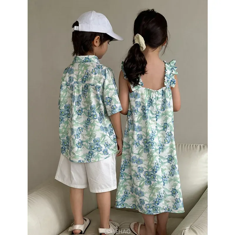 Look Boys Shirts Korean Childr – Resort Shirt Floral Bewertung und Preis