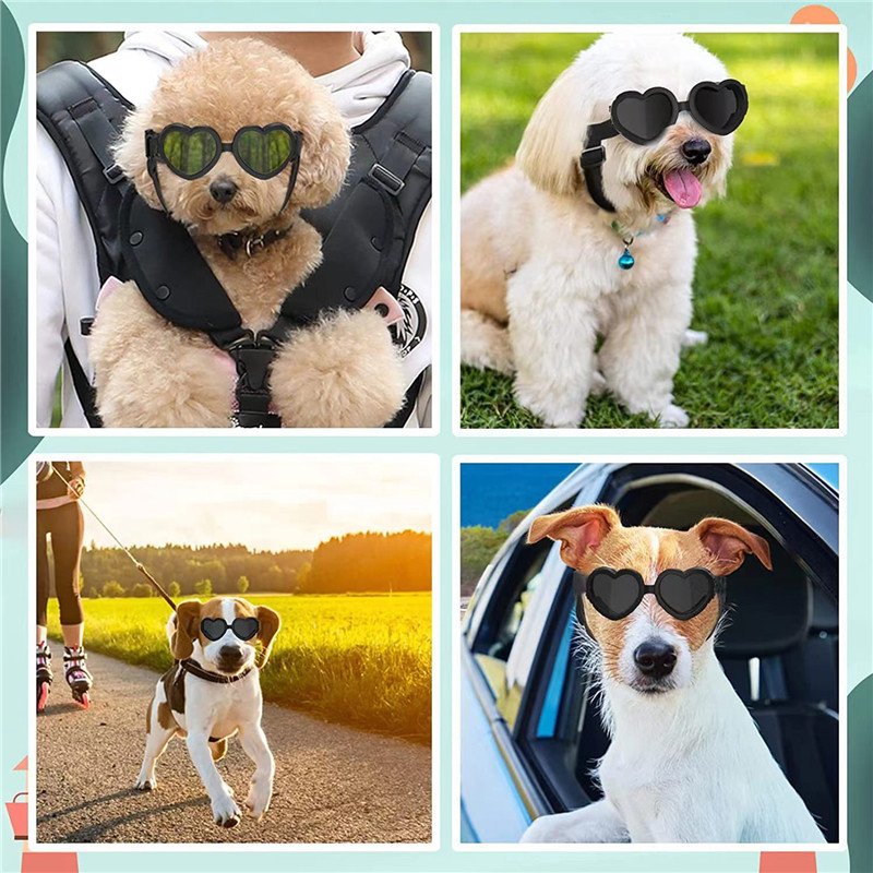 1 PC Heart-shaped Small Dog Su – Sunglass Retainer Cord Bewertung und Preis