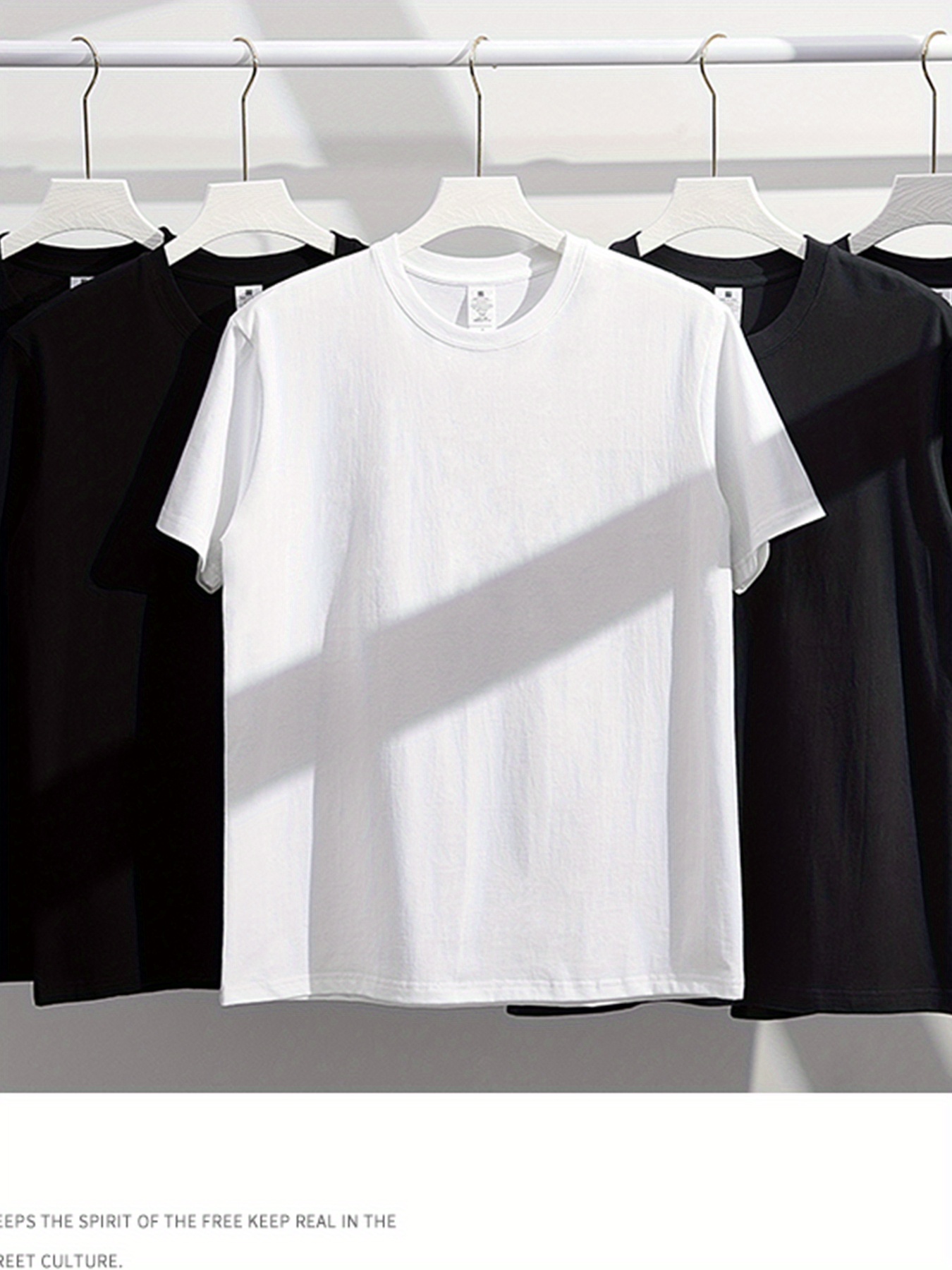Men's Cotton T-Shirt Soft Brea – Linen Shirt Breathable Bewertung und Preis