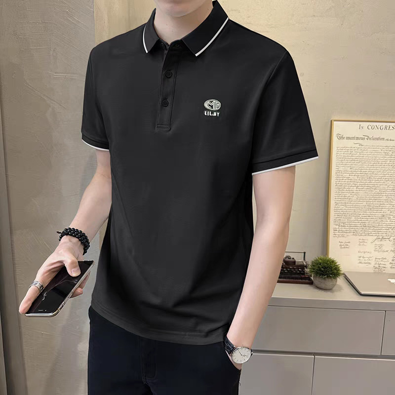 New Men's Polo Shirt Summer Sh – Polo Shirt Pique Bewertung und Preis