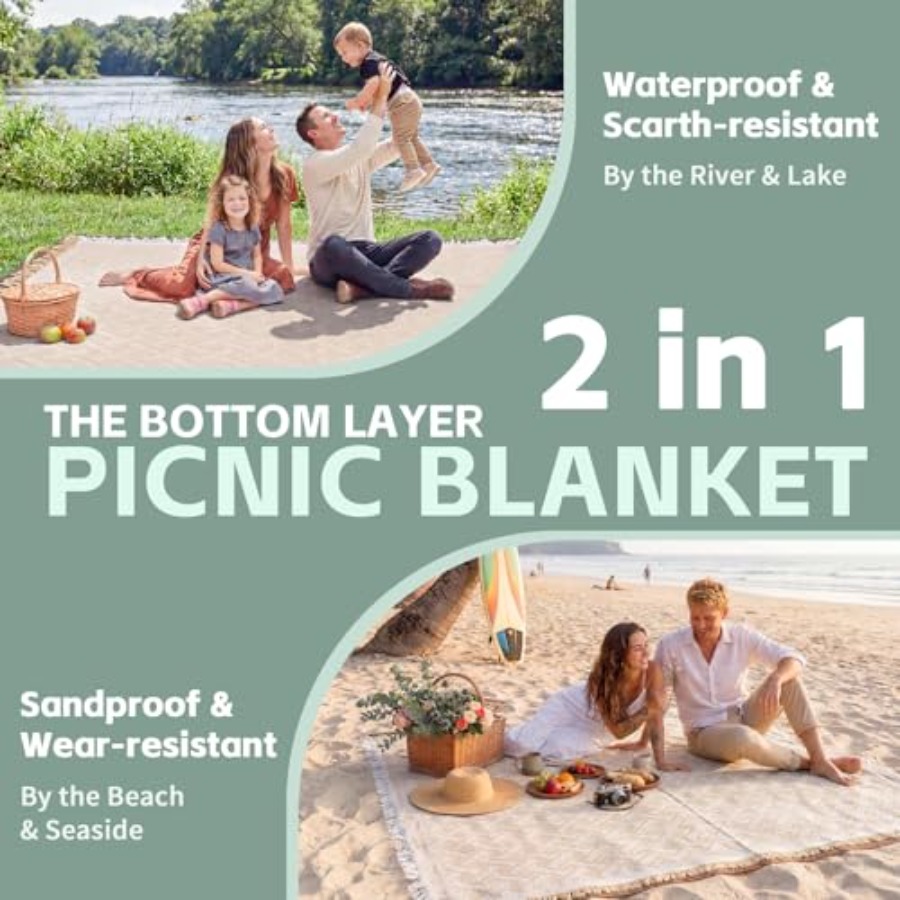 2 in 1 Extra Large Boho Beach  – Beach Towel Large Bewertung und Preis
