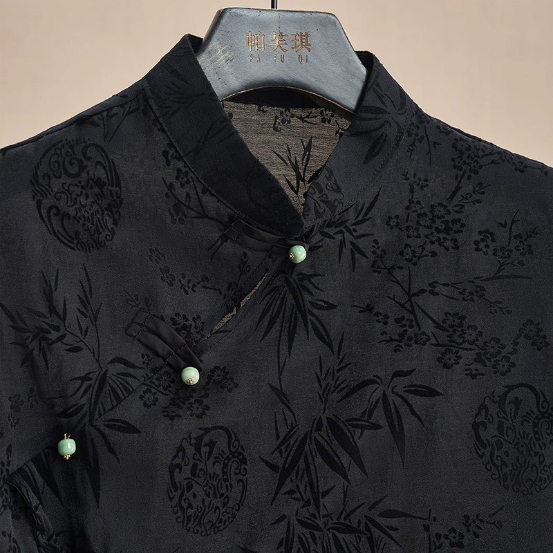 Retro Thin Shirt New Chinese S – Shirt Camp Collar Bewertung und Preis