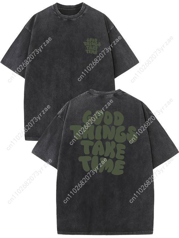 Good Things Take Time Retro Te – Linen Shirt Breathable Bewertung und Preis