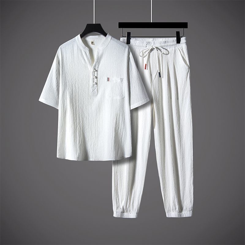 New Summer Fashion Trendy Cott – Linen Shirt Breathable Bewertung und Preis
