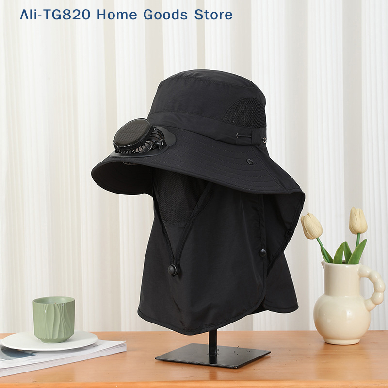 [TG820]Men Fan Hat With Solar  – Bucket Hat Straw Bewertung und Preis