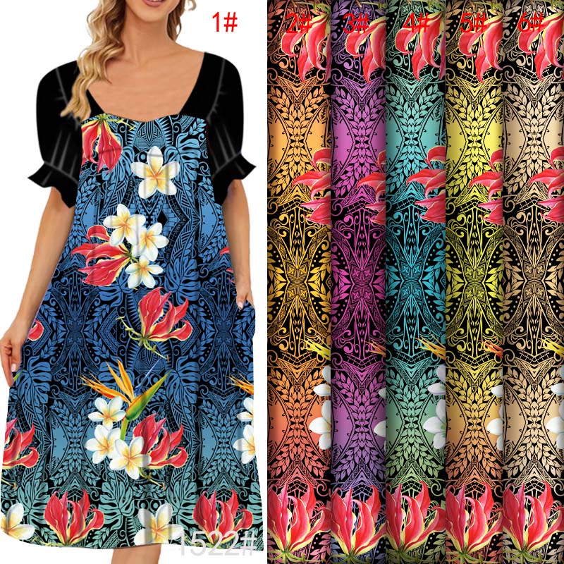 Hawaiian Tropical Floral Fabri – Resort Shirt Floral Bewertung und Preis