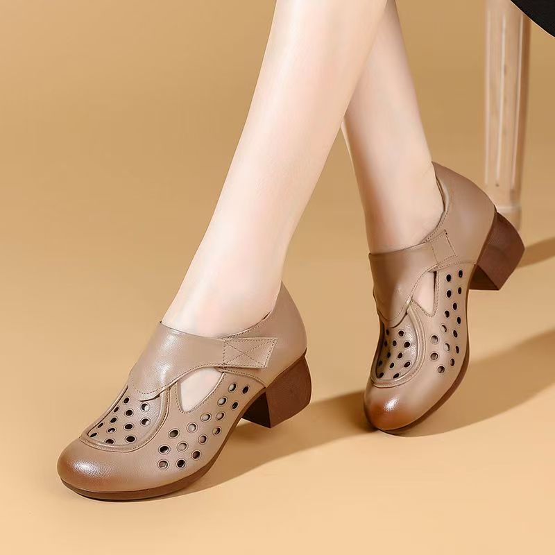 Women's Summer New Leather Hol – Casual Sandal Leather Bewertung und Preis