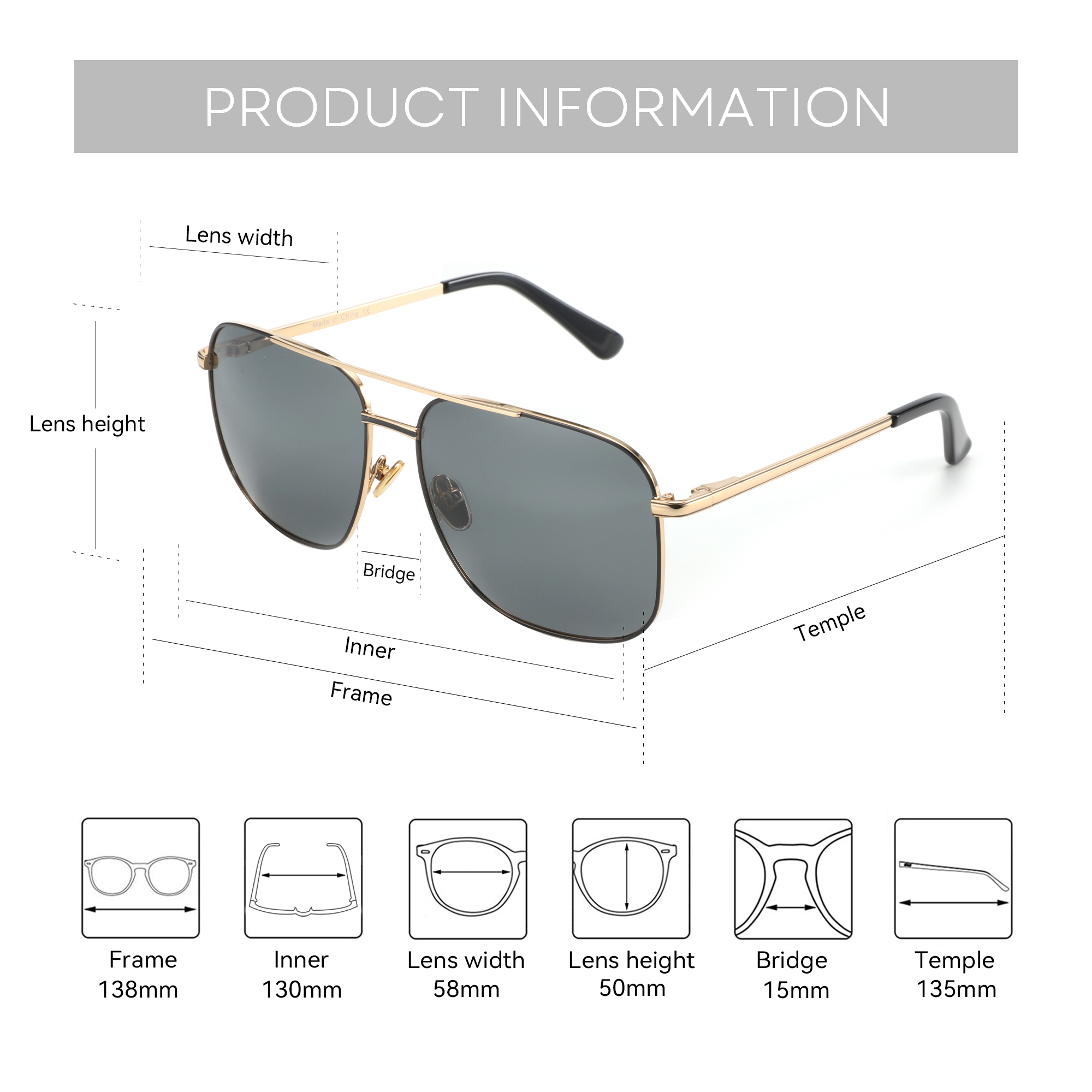 BLUEMOKY Aviator Polarized Pre – Sunglasses Aviator Polarized Bewertung und Preis