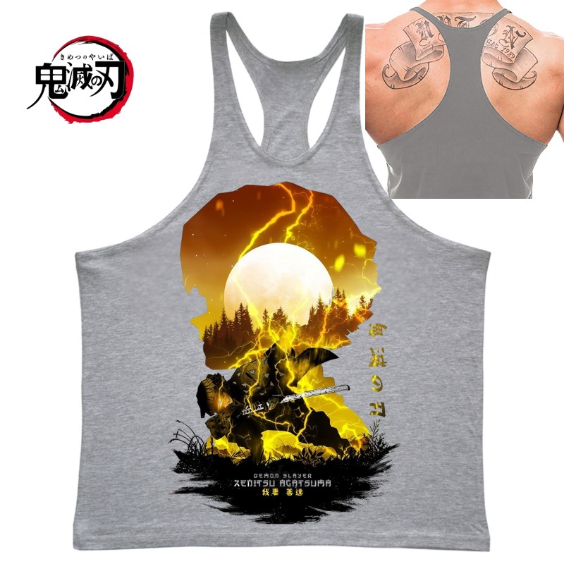 (Demon Slayer) GYM Mens Tank T – Tank Top Muscle Bewertung und Preis