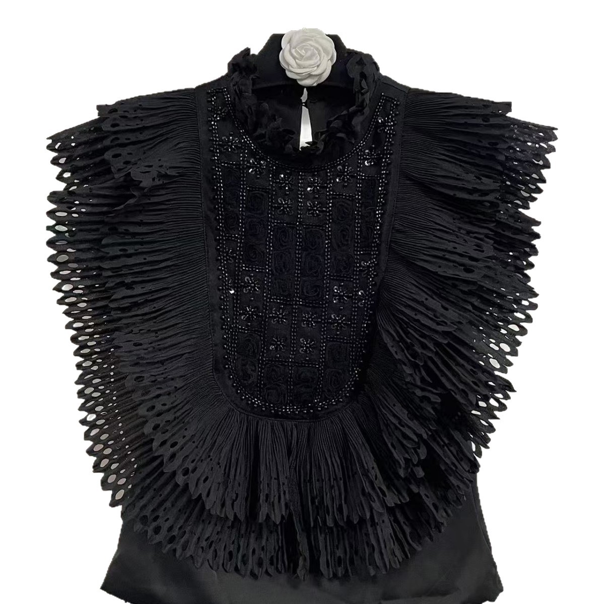 Top Blouse Women Sleeveless Ru – Shirt Camp Collar Bewertung und Preis