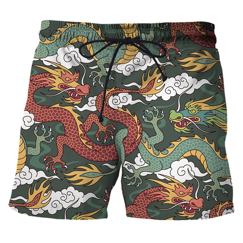 Chinese Dragon 3d Print Swim T – Trunks Board Surf Bewertung und Preis